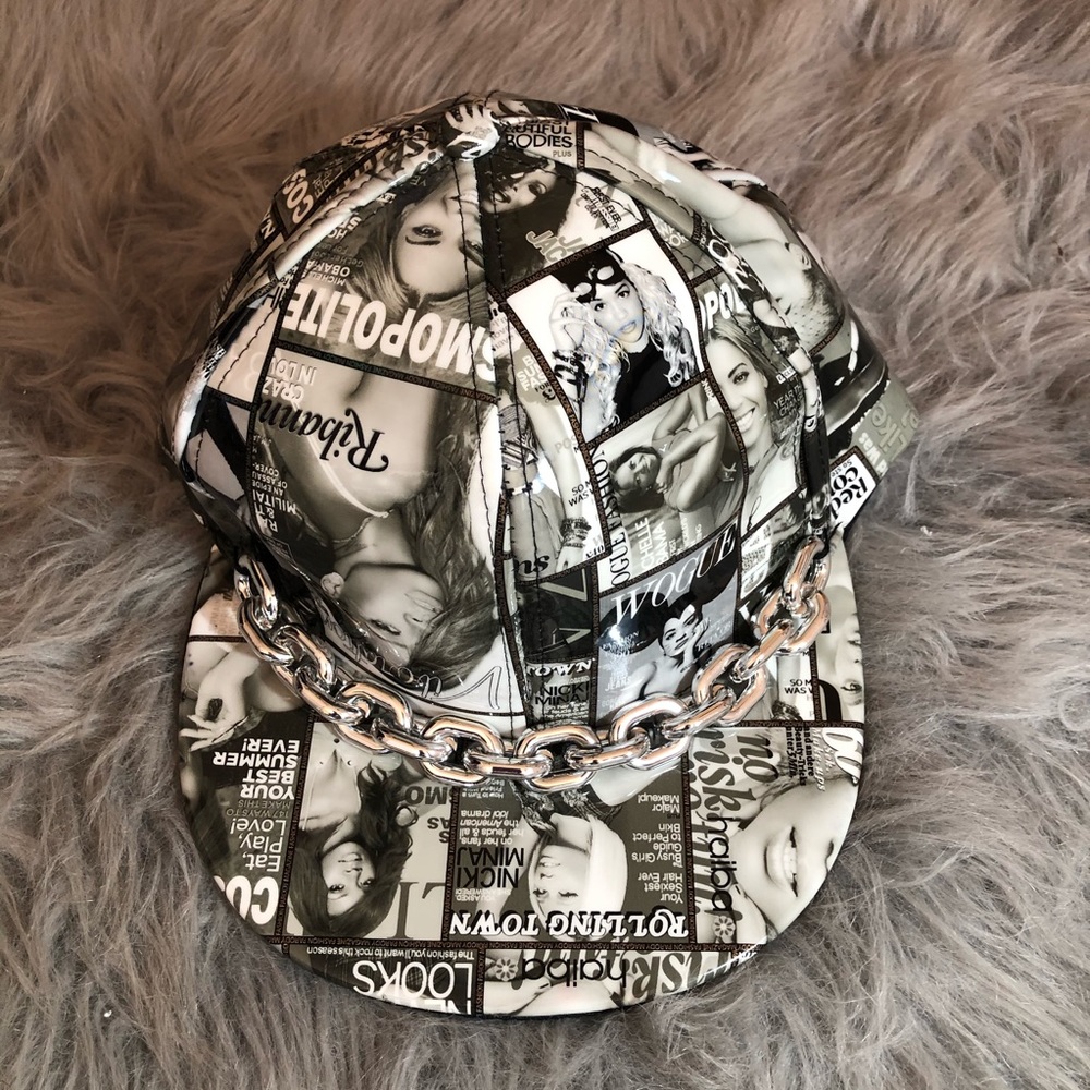 Magazine inspired hat NWT